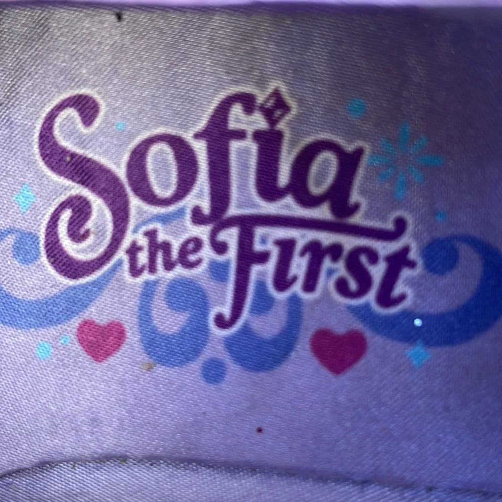 Disney- Sophia the First Dress Up Shoes Size 7/8